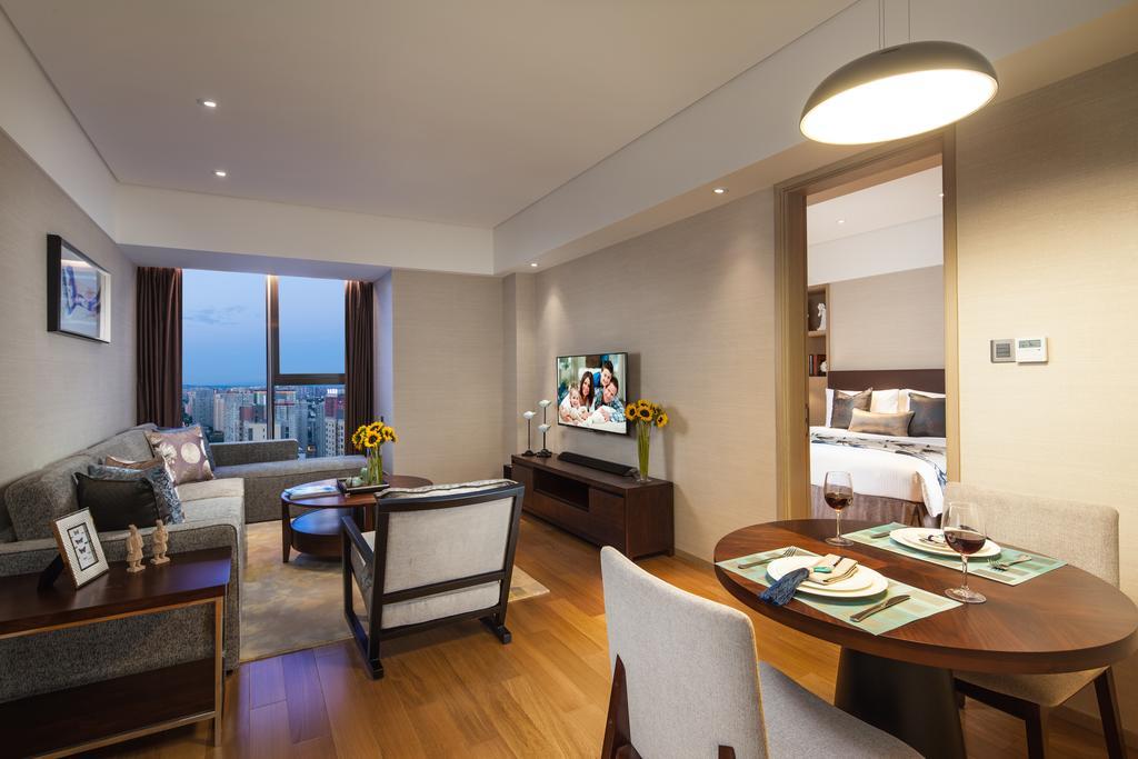 Somerset Aparthotel Xindicheng Xi'an Xi'an  Exterior foto
